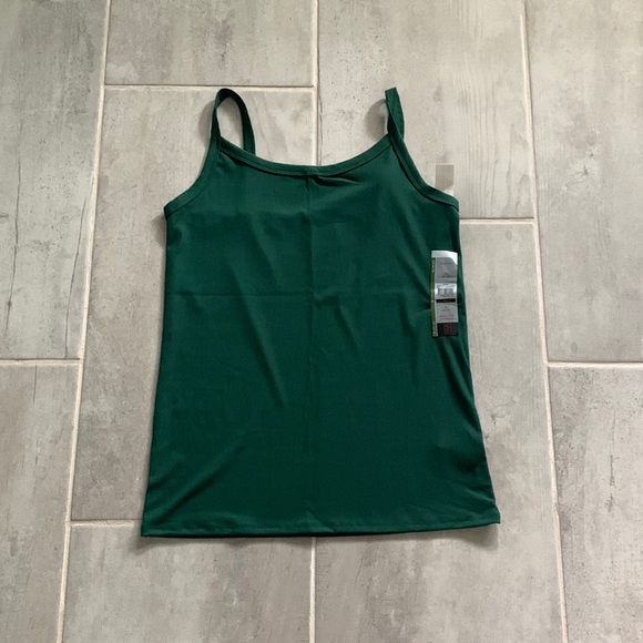No Boundaries Tops - NWT No Boundaries dark green Ribbed Tank Top size XL
